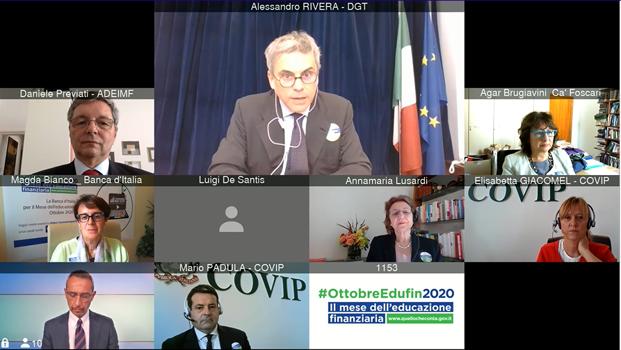 Il video dell’evento inaugurale #OttobreEdufin2020